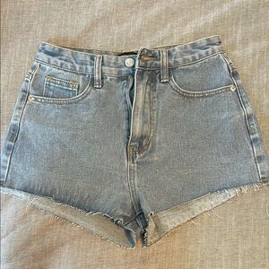 Denim Blue Women's Shorts pretty little thing size 2